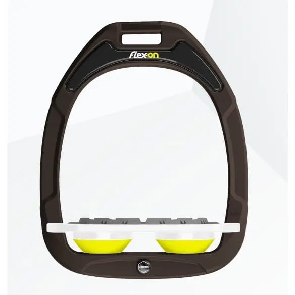 Plat Grip Bruin/Wit/Geel Flex-On Green Composite