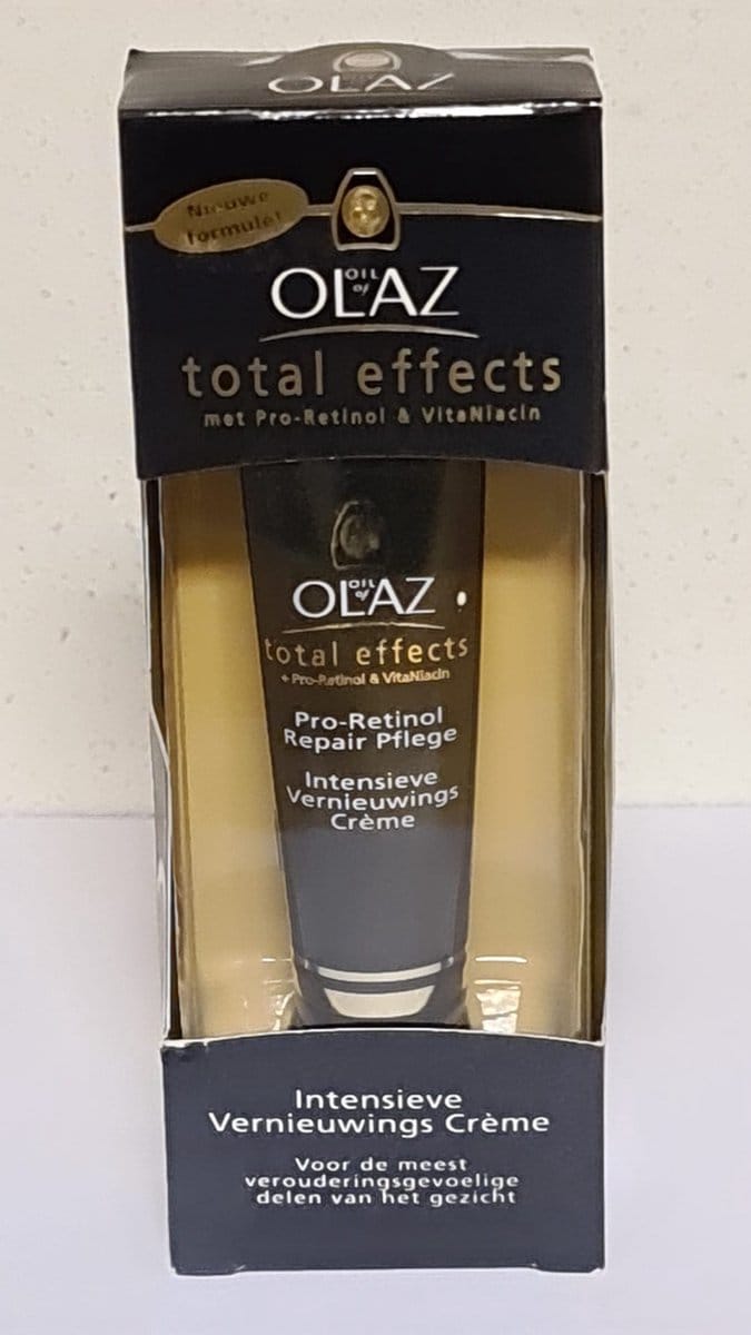 Olaz total effects -Vernieuwings creme - pro retinol - repair -30ml