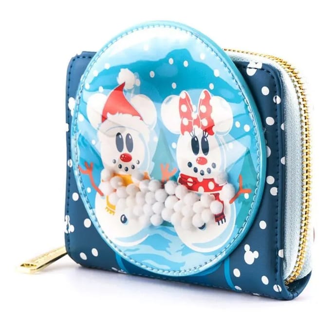 Portemonnee Loungefly Disney Snowman Mickey Minnie
