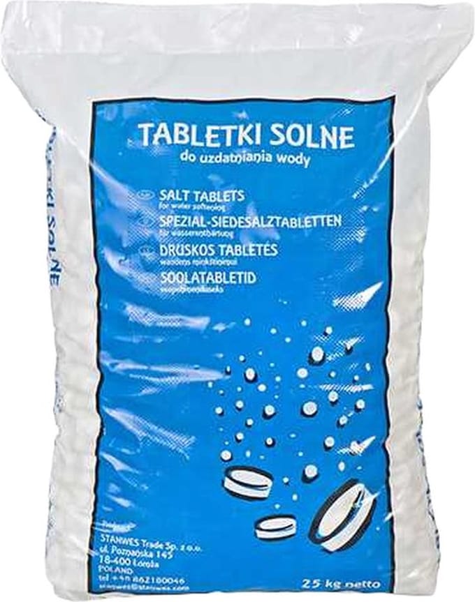PROELITE WATER SOFTENING SALT TABLETS 25KG