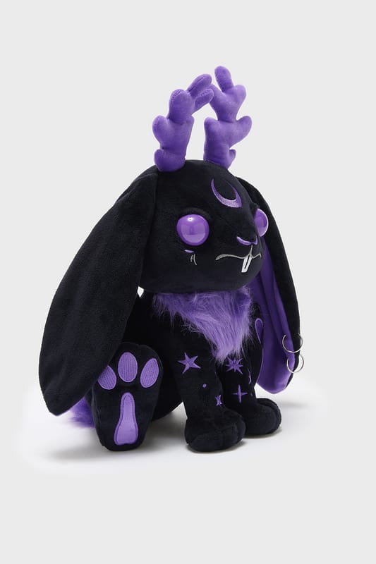 Killstar - Gothic Pluchen figuur - Kreeptures - Misty Plush - voor Geen - zwart-lila