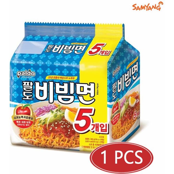 Paldo Bibim Myun En Sachet 130g (5 Paquets) BTS Favorite Ramen 2