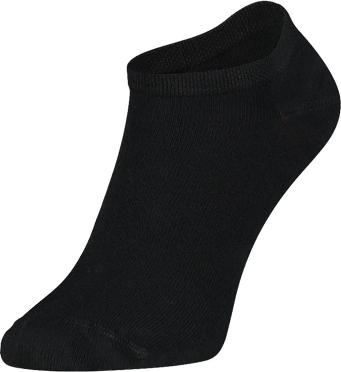 Bamboe sneaker sokken 2 paar – Black – 39-42