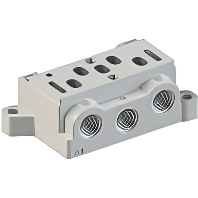 SMC Subplaat G1/4'' Bouwgrootte 1/2 Voor EVS1-01/1-02 Serie - VS1-01-A02F