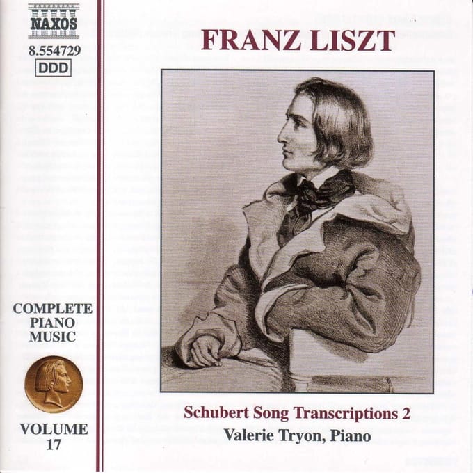 Valerie Tryon - Liszt: Schubert Song Transcriptions 2 (CD)