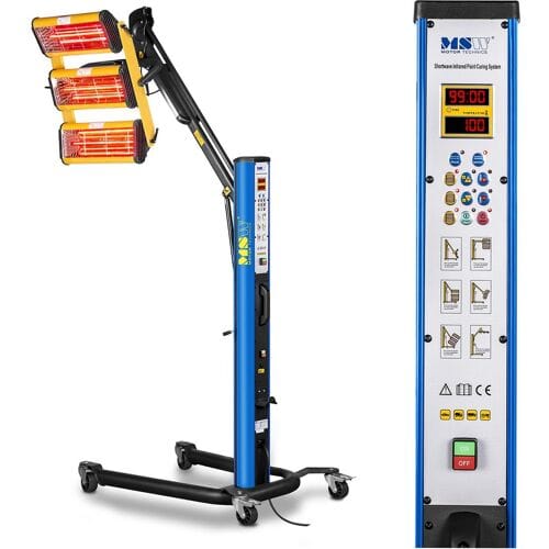 MSW Infrarood lakdroger - 3.300 W - 3 stralers- Pulse 10060341