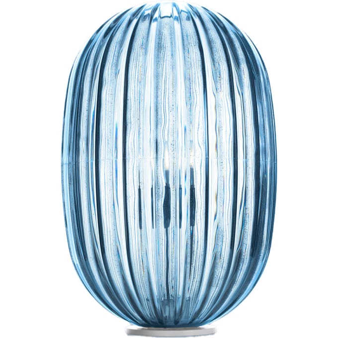 Foscarini - Plass Media Tafellamp - aquamarin - dimbaar - blauw
