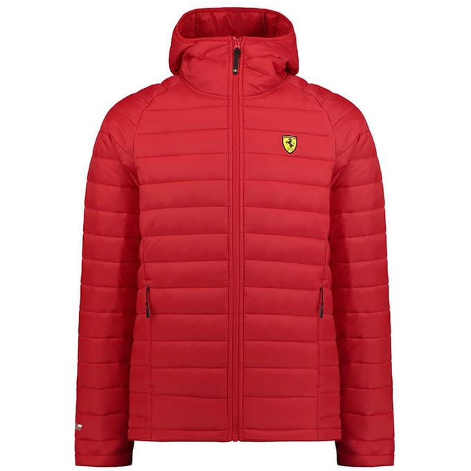Ferrari - Heren Formule 1 Quilted Jacket - Rood - Maat M