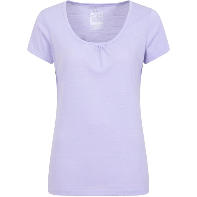 Mountain Warehouse Dames/Dames Agra Sneldrogend T-shirt (Lila)
