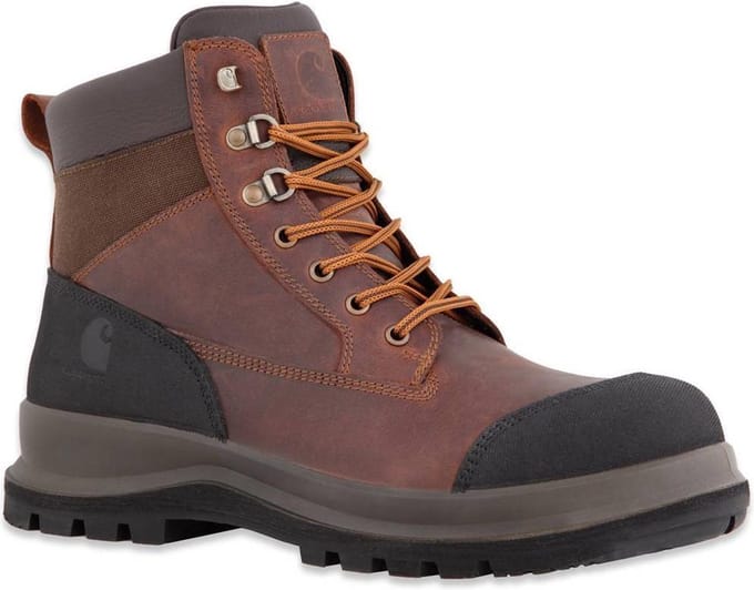 Carhartt Detroit S3 Mid Donker Bruin  Werkschoenen Heren