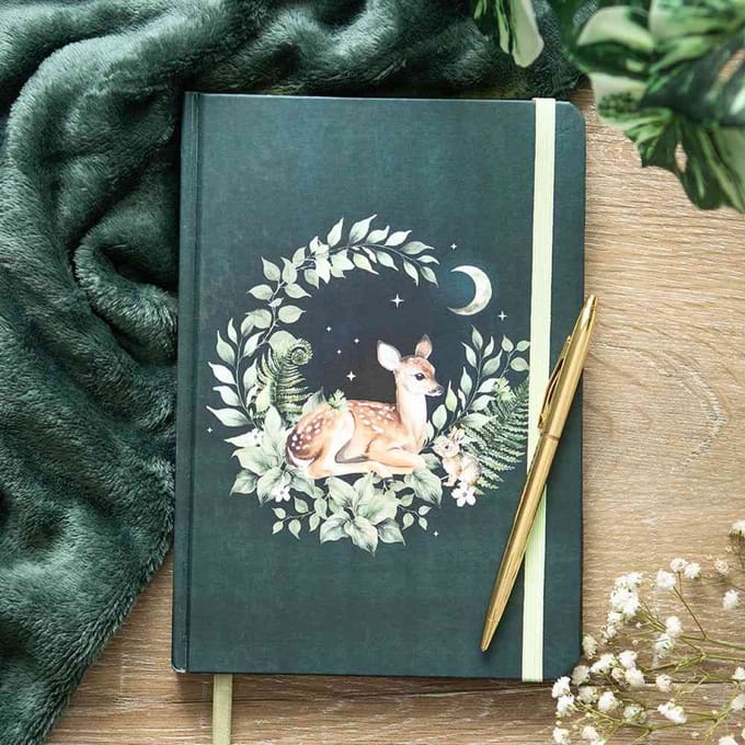 Something Different - Green Fawn A5 Notitieboek - Multicolours