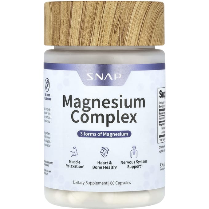 Magnesium Complex, 60 Capsules