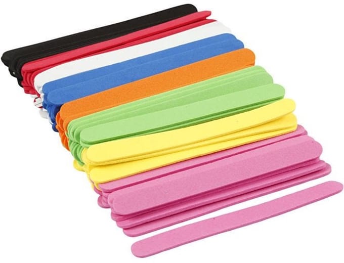 CC EVA Foam IJsstokjes L:11,5 cm B:1 cm Multi 120 Stuks