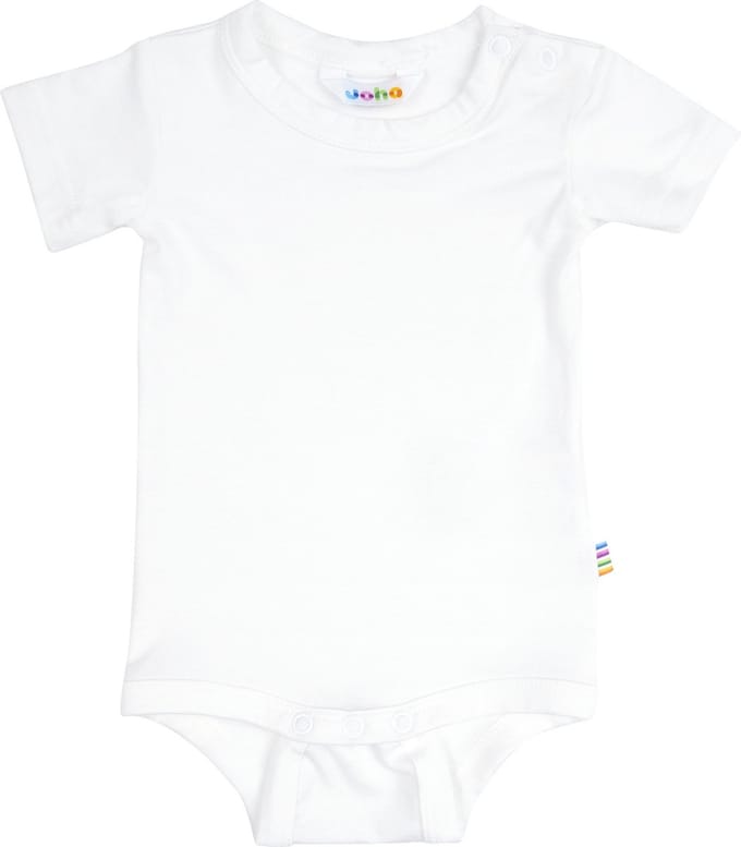 Joha Kinderondergoed Body mit met korte mouwen White