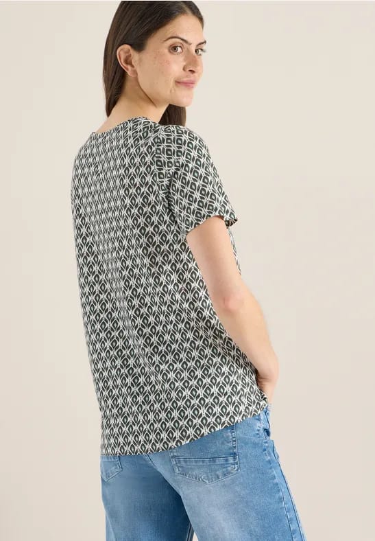 Basic Shirt met minimale print