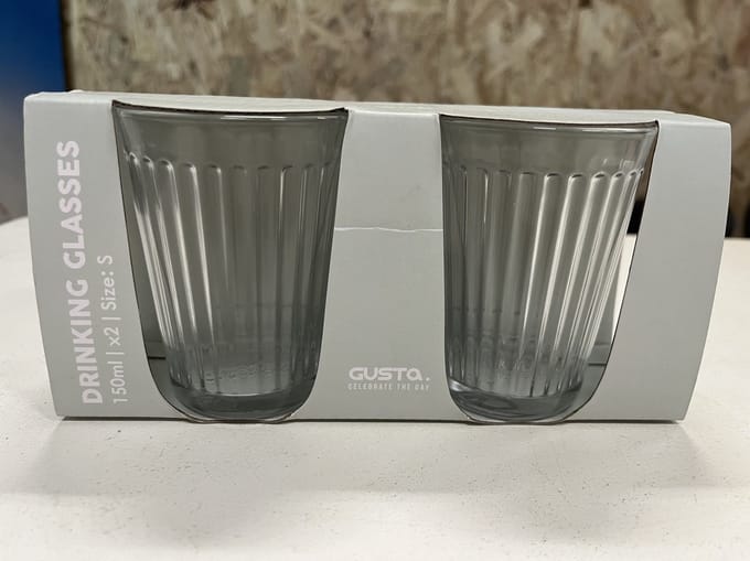 Gusta - S - 2 drinkglazen - 150 ml