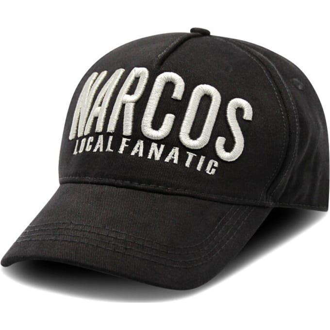 Baseball Cap Heren - Pet - Cap - Pet Heren NARCOS - Zwart