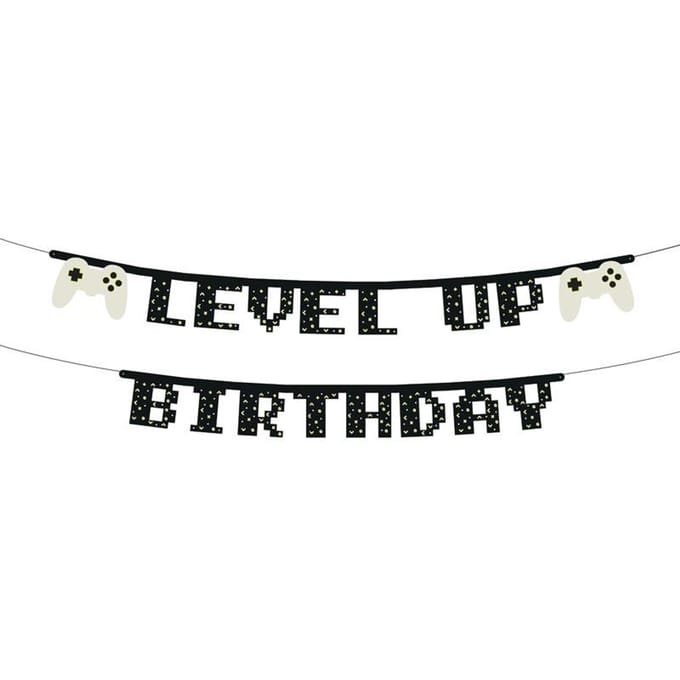 Party Deco Banner - Level Up