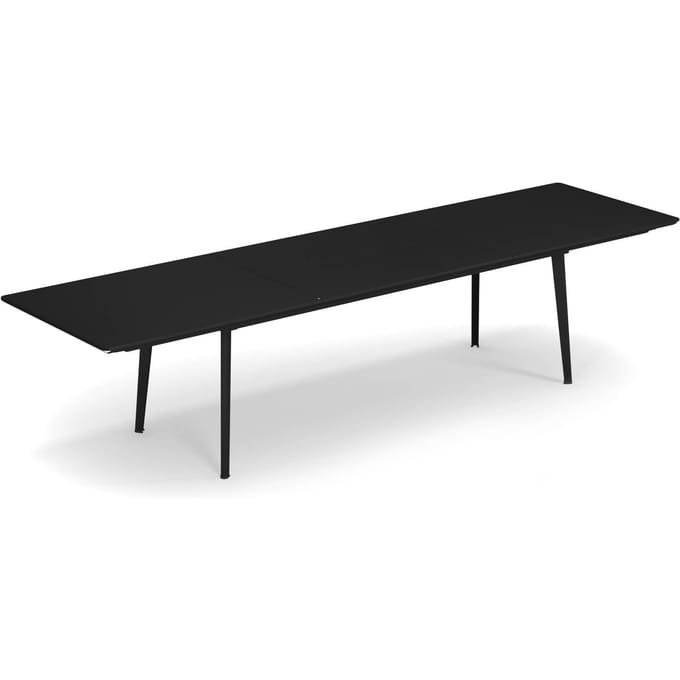Emu Plus4 Verlengbare tafel - zwart - 220 x 90 cm