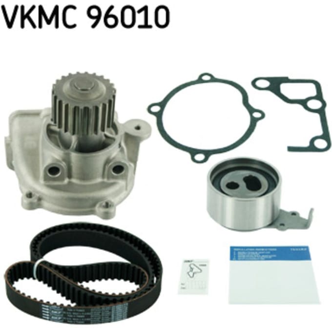 Waterpomp + distributieriem set PowerGrip® SKF VKMC 96010