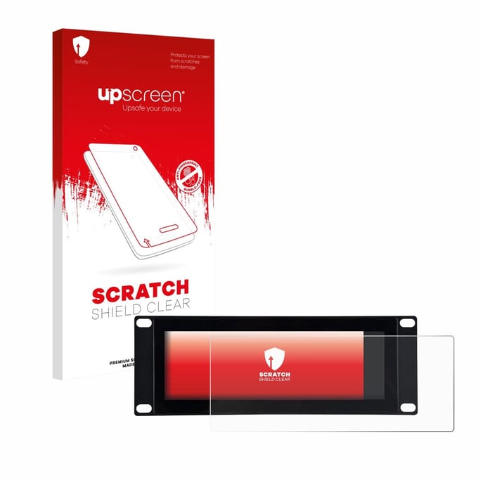 upscreen - Screenprotector voor GeeekPi DP-0059 7.84" - Folie Beschermfolie transparant
