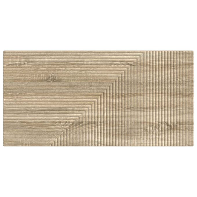 vidaXL - Wandgemonteerd - Hoofdbord - HAARLEM - Sonoma - Eiken - Bewerkt - hout