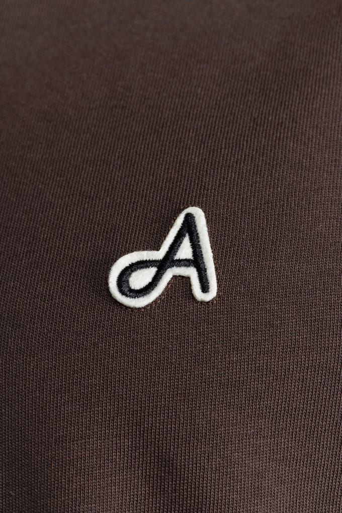 A-DAM Iconic Tee Cap Adam Chocolate Brown Taglia: S | T-shirt Outlet | Uomo | Marrone