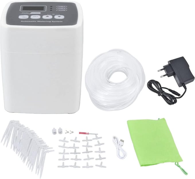 Automatische irrigatietimer met zuigpomp voor tuinbewatering