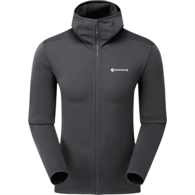Montane Protium Fleece Met Volledige Rits Zwart L Man