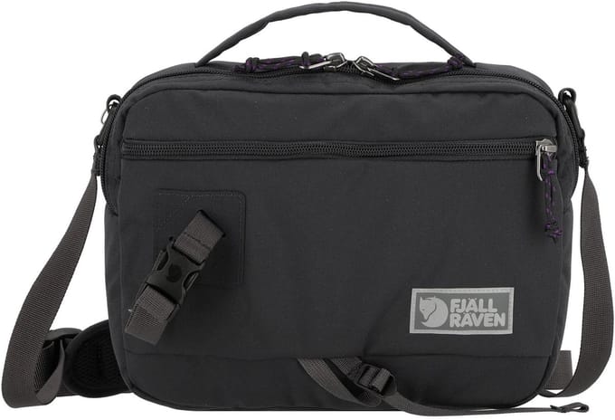 Fjällräven Schoudertas Vardag Shoulder Bag 6 Coal Black Donkergrijs