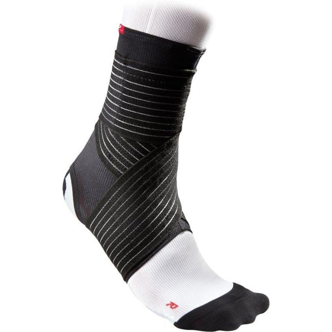 McDavid 433 - Enkelsleeve - Met Mesh en Straps - Zwart - S
