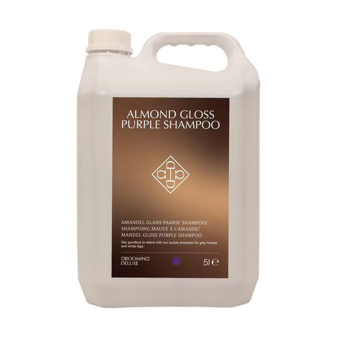 Paars Amandelpaarden Shampoo Grooming Deluxe