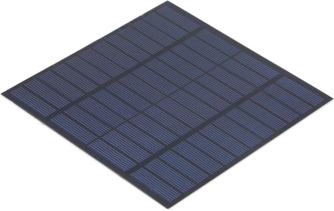 Zonnepaneel Module - Zonnecel - Energie Opwekken - Waterdichte Harsinkapseling - 14.5 cm - Zwart