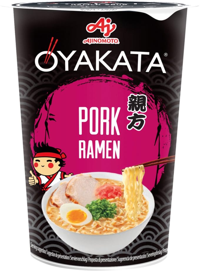 8 x Oyakata Noodles “Pork” 62g - Voordeelpack