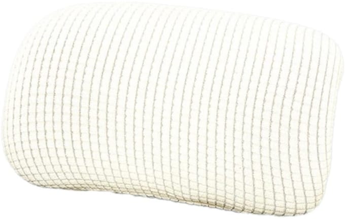 Waterdichte Hoofdkussenhoes voor Bureaustoel - 4 Stuks - Elastic Headrest Cover - Wit