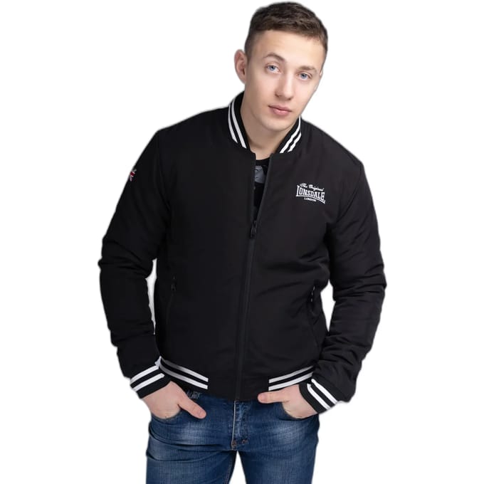 Lonsdale Trusthorpe Jas Zwart S Man