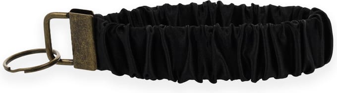Lajetti Scrunchie Sleutelhanger Zwart - Sleutelbos