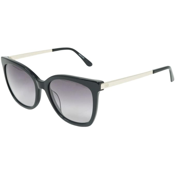 Calvin Klein Dames/Dames Verloop Zonnebril (Zwart/Grijs)