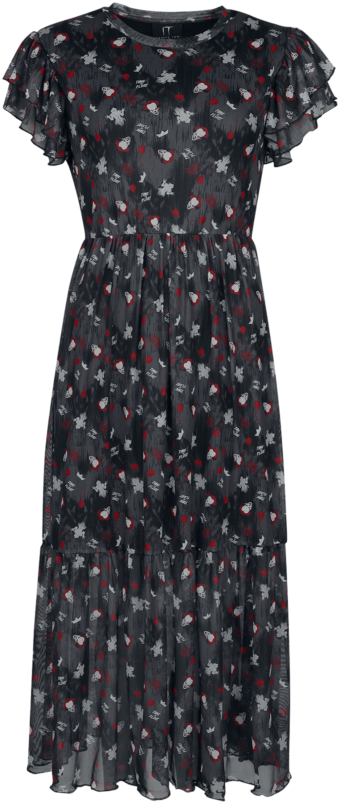 IT Maxi-jurk - It Chapter 2 - Pennywise - S tot L - voor Vrouwen - all-over