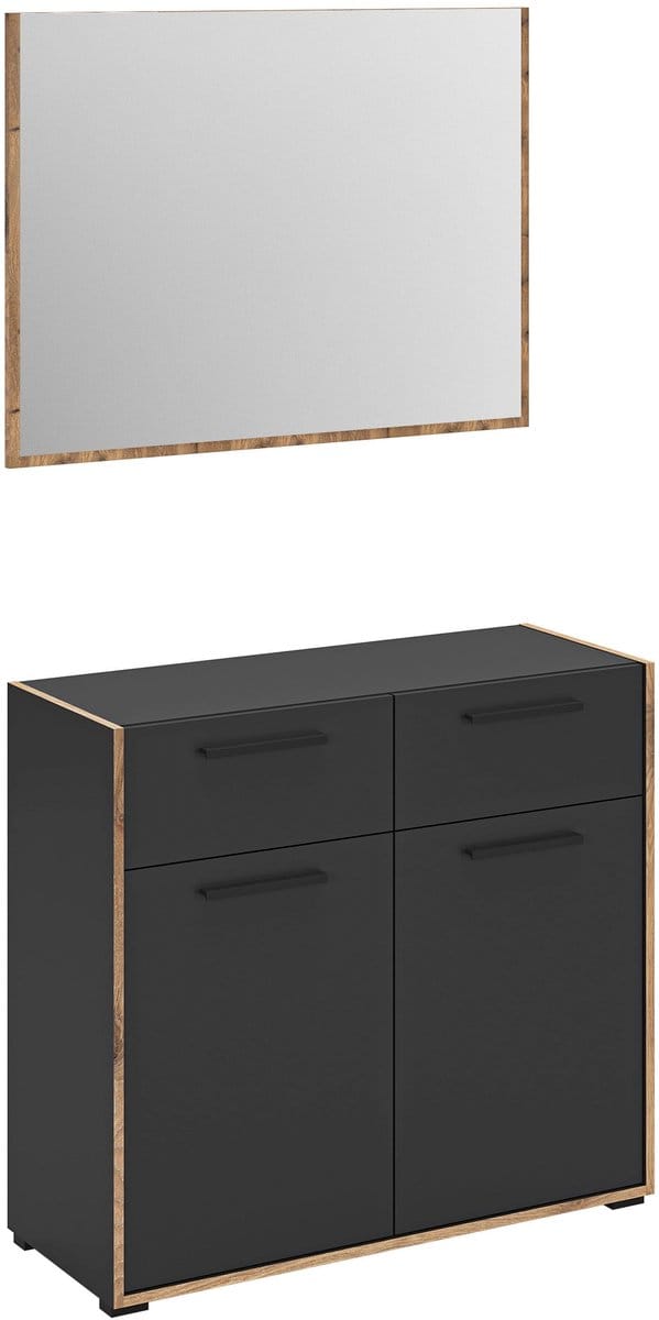 Bueno garderobe opstelling B1 donkergrijs.
