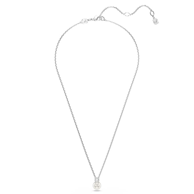 Swarovski 'Matrix' Dames Halsketting van Basismetaal - Zilver 5693897