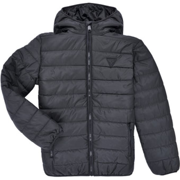 Donsjack voor kinderen Guess Hooded Padded Puffer