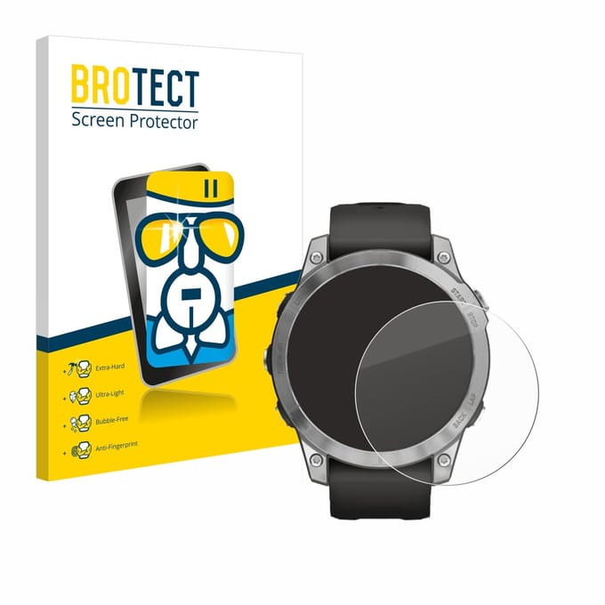 Screenprotector voor Garmin Fenix 7 (47 mm) Beschermglas transparant