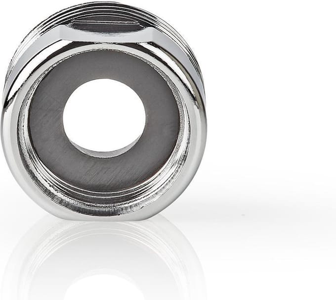 Nedis Slangadapter - 1/2'' - 3/4'' - Metaal - Zilver