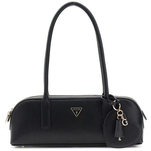 GUESS schoudertas handtas Isobel Small Shoulder Satchel Black zwart