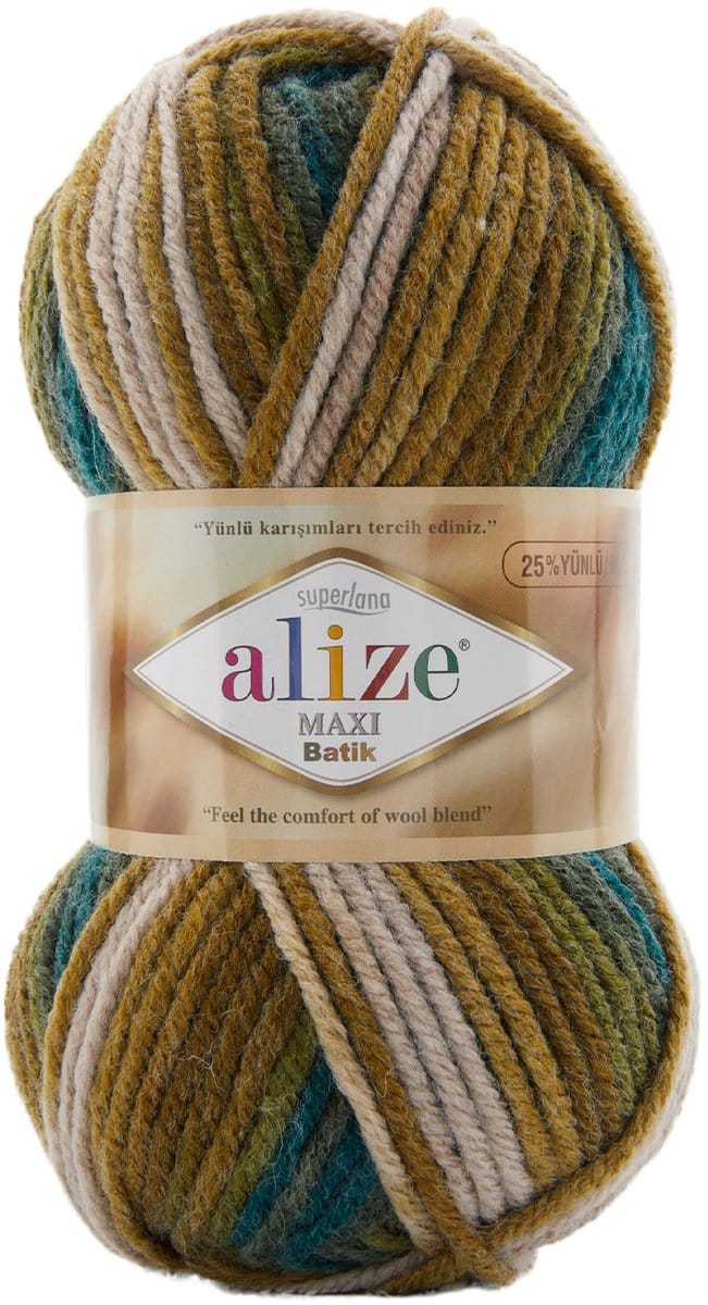 Alize Superlana Maxi Batik 4684 Pakket 5 Bollen