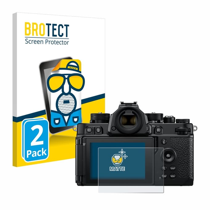 BROTECT - Screenprotector voor Nikon Z F - Folie Beschermfolie matte 2 Stuks