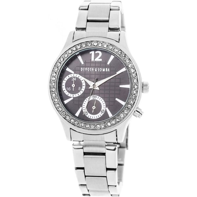 Devote & Lomba DL004W-01BLACK Dames Horloge 38mm 5ATM