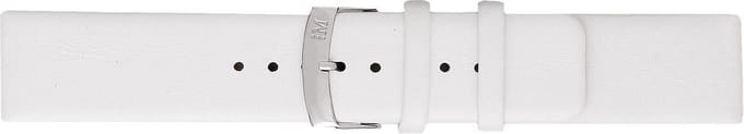 Morellato PMX017LARGE IG horlogebandje - Leer - Wit - 22 mm