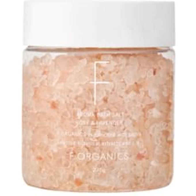 F ORGANICS - Aroma Bath Salt Rose & Lavender - 270g